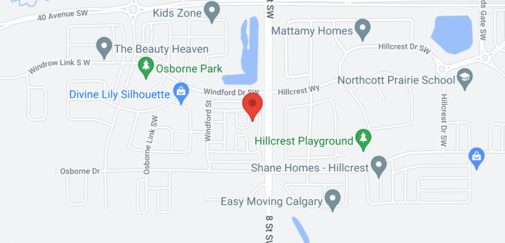 map of 156 WINDFORD  Gardens SW